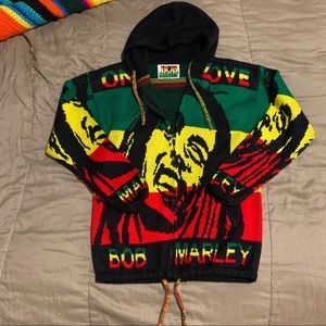 Hooded Bob Marley ONE LOVE Sweater